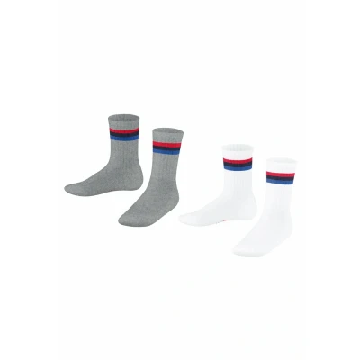 Abbildung von Esprit Tennis Stripe 2PACK WITH Pattern Sportsocken für Kinder, Größe: 27/30, Sortiment