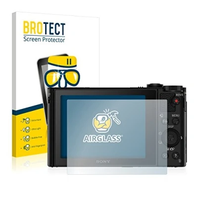 Abbildung von BROTECT Schutzglas für Sony Cyber Shot DSC HX90V Schutzfolie Panzer Folie Glas [Extrem Kratzfest 9H, Anti Fingerprint, Ultra Transparent]
