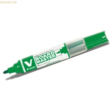 Abbildung von 10 x Pilot Whiteboardmarker V Board Master Fein 1,7mm Rundspitze grün