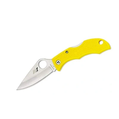 Abbildung von Spyderco Unisex Erwachsene Taschenmesser Ladybug Salt Yellow, gelb, 11.1