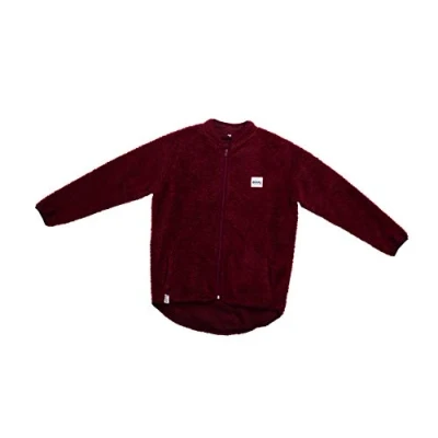Abbildung von Eivy Damen Redwood Sherpa Jacket Teddy Fleece Jacke 20&#039; mit Reißverschluss, Wine, XS