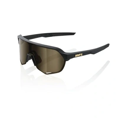 Abbildung von 100% S2 Matte Black w/Soft Gold Mirror Lens