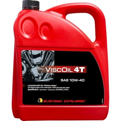 Abbildung von Racing Dynamic Motoröl Viscoil 4T SAE 10W 40 mineralisch 4000 ml