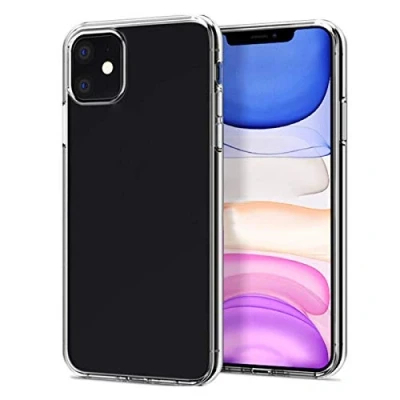 Abbildung von NEW&#039;C Hülle für iPhone 11 (6,1 Zoll), [Ultra transparent Silikon Gel TPU Soft] Cover Case Schutzhülle Kratzfeste mit Schock Absorption und Anti Scratch kompatibel Zoll)