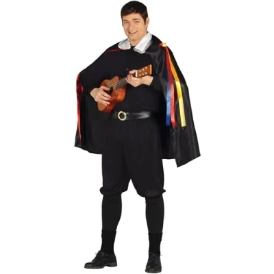 Abbildung von FIESTAS GUIRCA Spanisches Sänger Tuno Eco Kostüm für Herren