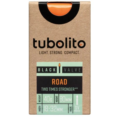 Abbildung von Tubo Schlauch Straße 700c 80 mm Ventil schwarz