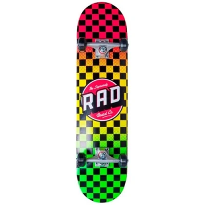 Abbildung von Skateboard 8&quot; Checkers Progressive Rasta