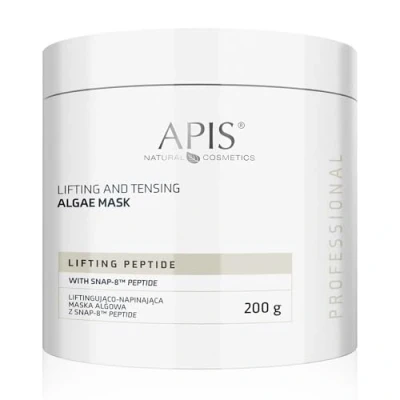 Abbildung von Apis LIFTING PEPTIDE Gesichtsmaske Verhindert Muskelkontraktionen Eine Alternative zu Botox SNAP 8 Peptid Hyaluronsäure 4D Für reife Haut feuchtigkeitsarme Volumen 200 g
