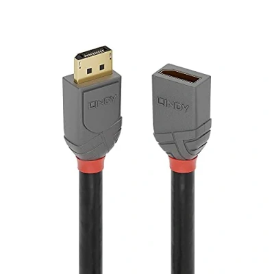 Abbildung von LINDY 36497 2m DisplayPort Verlängerungskabel, Anthra Line
