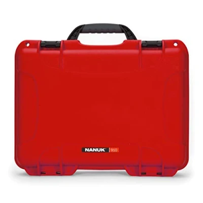 Abbildung von Nanuk 910 Wasserdichter Hartschalenkoffer leer Rot