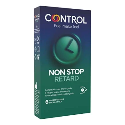 Abbildung von «Non Stop (Retard)» Kondome mit Benzokain für längere Liebe (6 Kondome) 6 St