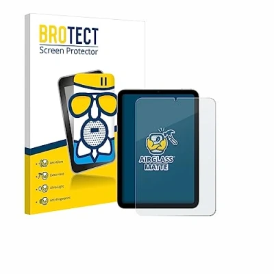Abbildung von BROTECT Entspiegelungs Schutzglas für Apple iPad Mini 6 WiFi 2021 Schutz Folie Panzerfolie Glas Matt [Extrem Kratzfest 9H, Anti Reflex]