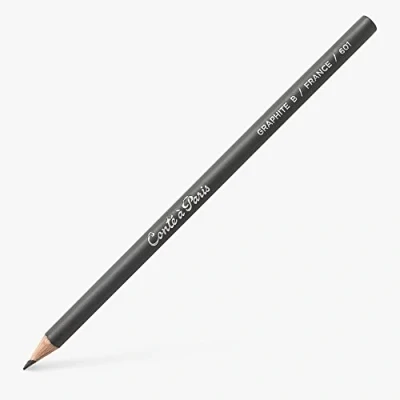 Abbildung von Conté a Paris 2289 Graphitstift in Künstlerqualität für kontrastreiches und flächiges Zeichnen, Schreiben Skizzieren B