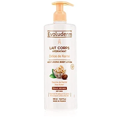 Abbildung von evoluderm Bodylotion Shea Butter 0% parabenen 500 ml