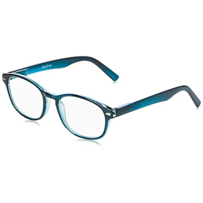 Abbildung von OPULIZE Unisex Jay Reading Glasses, Meeresblau, +1,50 Dioptrien