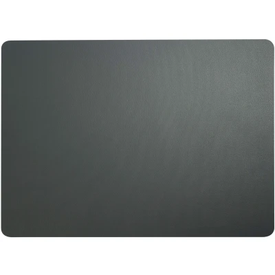 Abbildung von ASA Selection Platzset Leder Optik Fein Basalt 46 x 33 cm