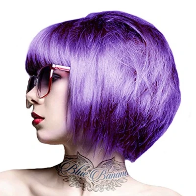 Abbildung von Crazy Color Semi Permanente Haarfarbe 100ml (Hot Purple)