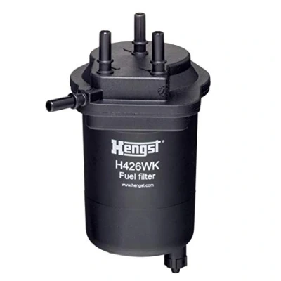 Abbildung von HENGST FILTER H426WK Kraftstofffilter Leitungsfilter NISSAN: NV200 / Evalia Bus, Juke, Note I, RENAULT: Kangoo I Rapid, CLIO 2,