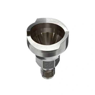 Abbildung von 3M PPS 2.0 Spritzpistole Adapter #S5, 26006, 12mm männlich, 1,5mm Gewinde, verbindet zahlreiche Lackierpistolenmarken mit Farbsprühsystem, 1 Packung