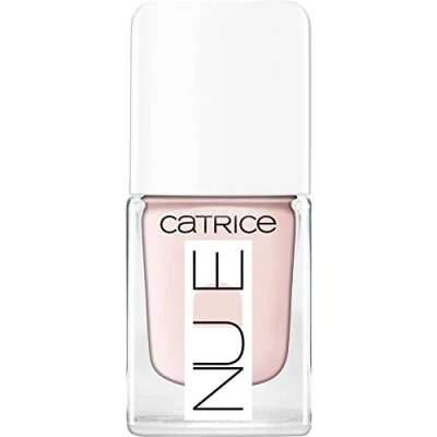 Abbildung von Catrice NEONUDE Nail Lacquer, Nr. C05 Pale Pink, nude, sofortiges Ergebnis, langanhaltend, farbintensiv, gelig, intensiv, natürlich, schimmernd, transluzent, glitzernd (5ml)