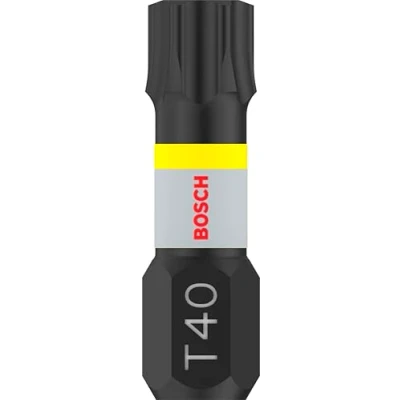 Abbildung von Bosch 2x PRO Torx Impact Bit (95 x 50 mm, Professional Zubehör Schraubendreher, Schraubendreher)