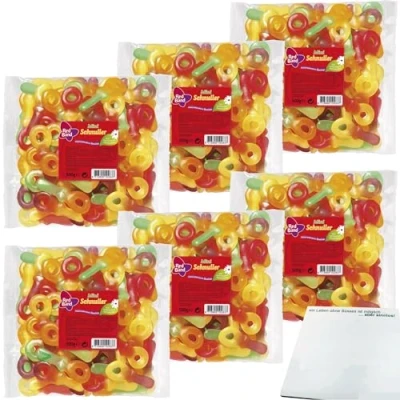 Abbildung von Red Band Fruchtgummi Schnuller 6er Pack (6x500g Beutel) + usy Block