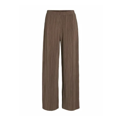 Abbildung von VILA MIT Weitem BEIN Stoffhose, Damen, Größe: XS, Fossil