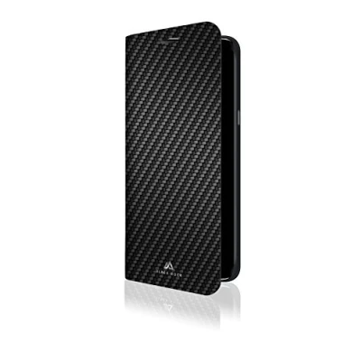 Abbildung von Black Rock Samsung Galaxy S9+ Hülle &#039;Flex Carbon&#039; Slim Design Schutzhülle aus Mikrofaser, Kunststoff, Polyurethan (PU), idealer Schutz, 180 oder 360 Schutz in schwarz