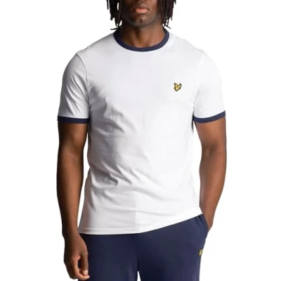 Abbildung von Lyle &amp; Scott Ringer T Shirts für Herren 100% Baumwolle Premium Qualität XS XXL