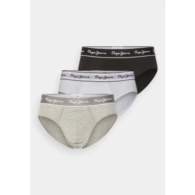 Abbildung von Pepe Jeans 3 PACK Slip, Herren, Größe: Small, Grey marl