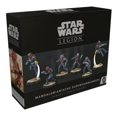 Abbildung von Atomic Mass Games, Star Wars: Legion Mandalorianische Superkommandos, Einheit Erweiterung, Tabletop, 2 Spieler, Ab 14+ Jahren, 120 180 Minuten, Deutsch