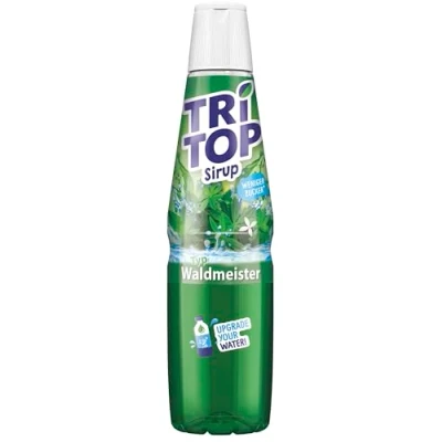 Abbildung von TRi TOP Waldmeister kalorienarmer Sirup für Erfrischungsgetränk, Cocktails oder Süßspeisen wenig Zucker (1 x 600ml)