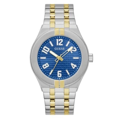 Abbildung von Guess Escape Uhr silvercoloured, Herren, Größe: One Size, Silver coloured