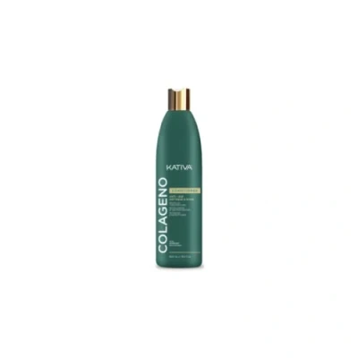 Abbildung von Kativa Kollagen Revitalisierender Anti Agen Conditioner, 550 ml, Restrukturierung, verleiht Glanz und Geschmeidigkeit, schwaches feines Haar, Haarspülung, Kollagenproteine