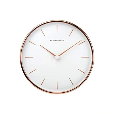 Abbildung von BERING Damen und Herren Wallclock Quarz Movement Home Decor Collection mit Kunststoff Glas 90162 64R