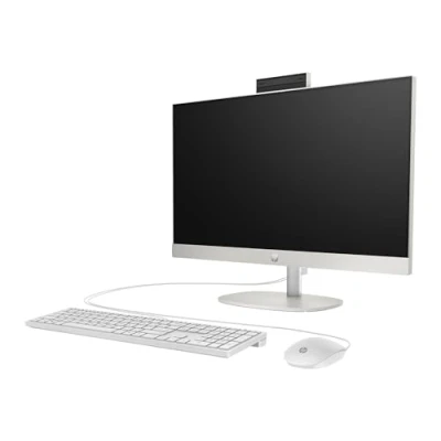 Abbildung von HP All in One PC 24 cr0110ng 60,45cm (23,8&quot;) FHD Display, AMD Ryzen 3 7320U, 8GB DDR5 RAM, 512GB SSD, Radeon, DOS