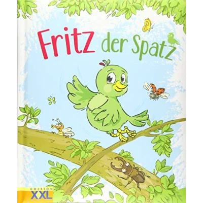 Abbildung von Fritz, der Spatz