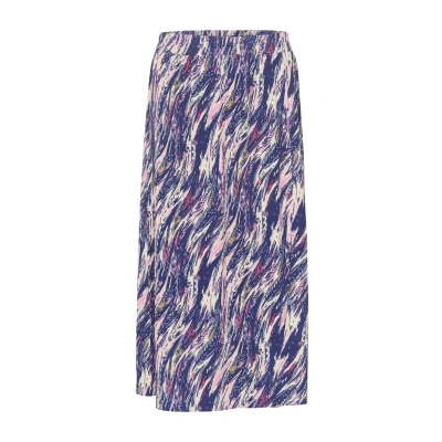 Abbildung von Kaffe GINA Alinienrock, Damen, Größe: 40, Abstract multi color print