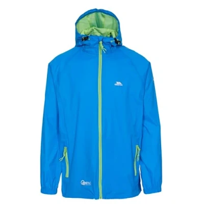 Abbildung von Trespass Unisex Erwachsene Qikpac Jacket Kompakt Zusammenrollbare Wasserdichte Regenjacke, Blau (Cobalt), XL