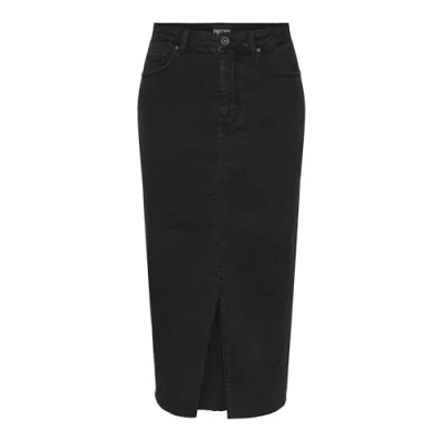 Abbildung von Pieces Jessica Jeansrock, Damen, Größe: XS, Black