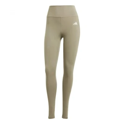 Abbildung von adidas Performance Optime Essentials Stash Pocket FULL Length Tights, Damen, Größe: XXS, Silver pebble