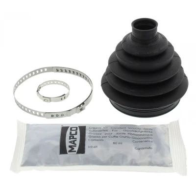 Abbildung von MAPCO 18004 Achsmanschette Vorderachse, radseitig Thermoplast FIAT: Grande Punto Schrägheck, II Idea, PEUGEOT: 206 Schrägheck