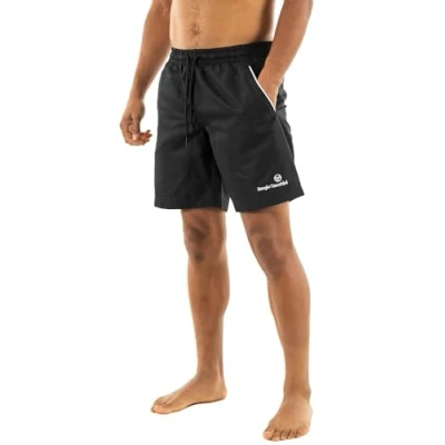 Abbildung von Sergio Tacchini ROB kurze Sporthose, Herren, Größe: Small, Black/white