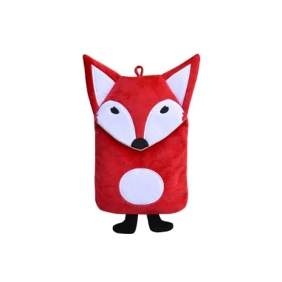 Abbildung von Hugo Frosch Wärmflasche Kinder Öko 0,8 l mit Bezug Fuchs, Made in Germany