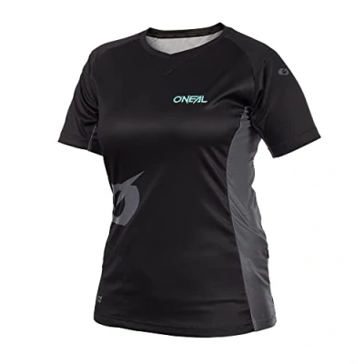 Abbildung von O&#039;NEAL Mountainbike Trikot MTB DH Downhill FR Freeride Atmungsaktives Material, Weiblicher Schnitt Soul Women&#039;s Jersey Damen Schwarz Größe XL
