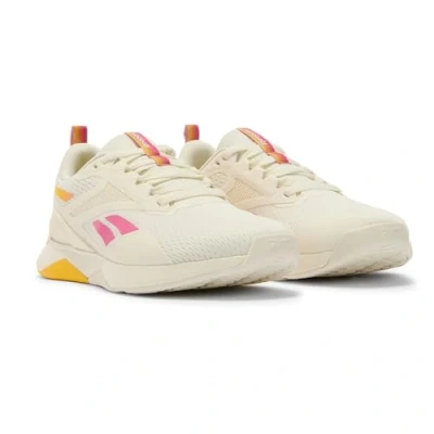 Abbildung von Reebok Nanoflex TR 2 Trainingsschuh, Damen, Größe: 38.5, Chalk/true pink/golden haze Schuhe