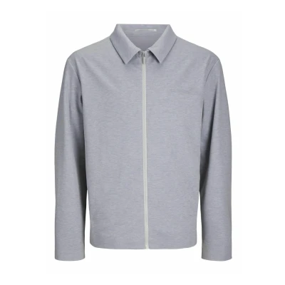 Abbildung von Jack &amp; Jones Premium Leichte Jacke, Herren, Größe: 52, Harbor mist
