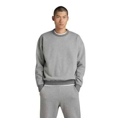 Abbildung von G Star Loose Strickpullover, Größe: Medium, Medium grey htr