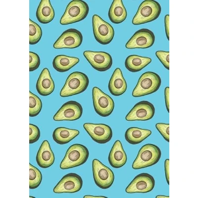 Abbildung von Avocado Dot Grid Journal A4 Notizbuch: Blanko Heft Für Bullet Journaling Dotted Notebook 110 Punktraster Seiten Softcover