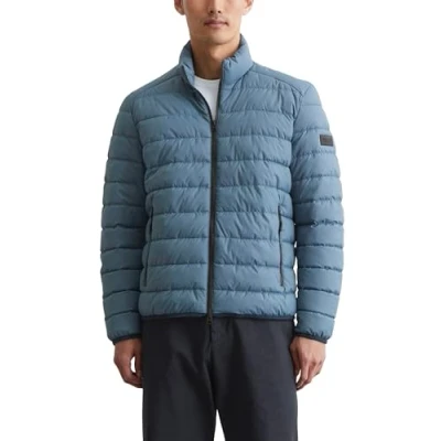 Abbildung von Marc O&#039;Polo Standup Collar ZIP POCK Elastic Binding Sleeve Badge Winterjacke, Herren, Größe: Medium, Storm